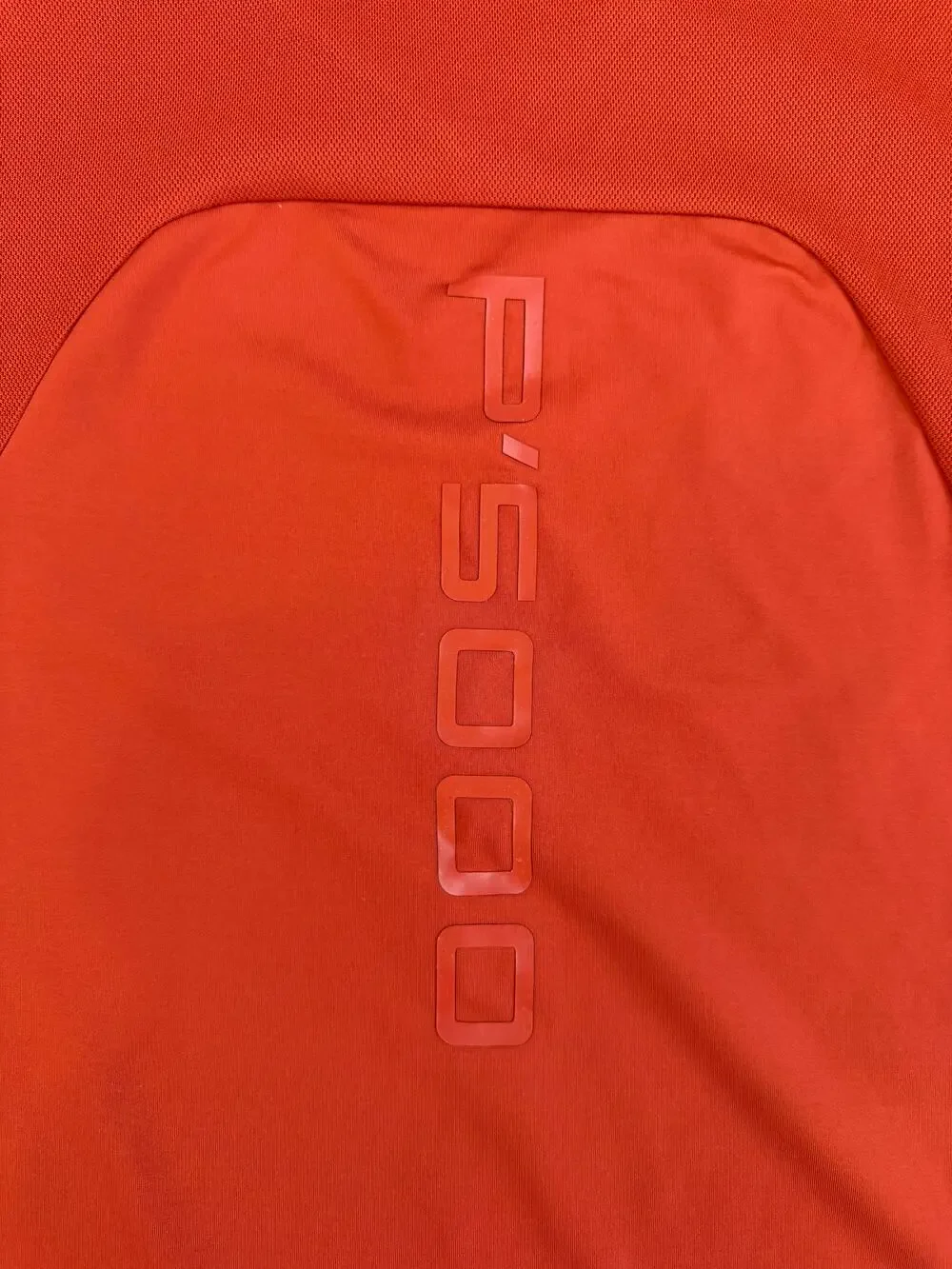 Porsche Design Sport Adidas V-Neck Shirt Red Performance Knit (Size S)